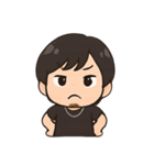 顎髭男性のスタンプ（個別スタンプ：6）
