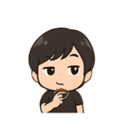 顎髭男性のスタンプ（個別スタンプ：9）