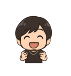 顎髭男性のスタンプ（個別スタンプ：10）