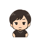 顎髭男性のスタンプ（個別スタンプ：13）