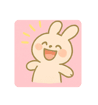 ゆるいうさぎカップル（個別スタンプ：15）