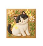 敬語 ぷっくりねこ（個別スタンプ：10）