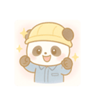 パンダの出稼ぎくん（個別スタンプ：1）