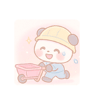 パンダの出稼ぎくん（個別スタンプ：8）