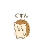 ハリネズミ日本語（個別スタンプ：12）