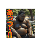 夏の暑さに負ける‼︎おデブちゃん（個別スタンプ：1）