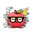 りんご好きのスタンプ（個別スタンプ：10）
