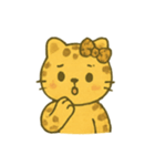 大人カワイイ！表情豊かな女豹ちゃん♡（個別スタンプ：5）