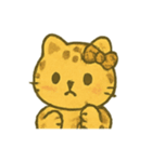 大人カワイイ！表情豊かな女豹ちゃん♡（個別スタンプ：16）