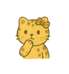 大人カワイイ！表情豊かな女豹ちゃん♡（個別スタンプ：22）