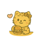 大人カワイイ！表情豊かな女豹ちゃん♡（個別スタンプ：28）