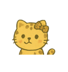 大人カワイイ！表情豊かな女豹ちゃん♡（個別スタンプ：29）