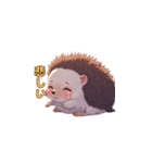 トゲトゲだけど、キュンです。（個別スタンプ：7）