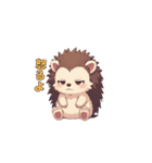 トゲトゲだけど、キュンです。（個別スタンプ：9）