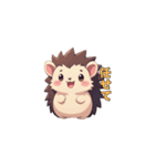 トゲトゲだけど、キュンです。（個別スタンプ：10）