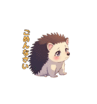 トゲトゲだけど、キュンです。（個別スタンプ：13）