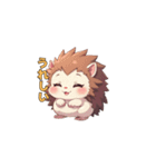 トゲトゲだけど、キュンです。（個別スタンプ：15）