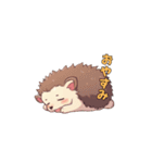トゲトゲだけど、キュンです。（個別スタンプ：16）