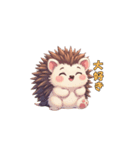 トゲトゲだけど、キュンです。（個別スタンプ：18）