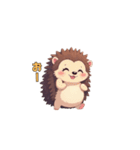 トゲトゲだけど、キュンです。（個別スタンプ：20）