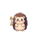 トゲトゲだけど、キュンです。（個別スタンプ：22）