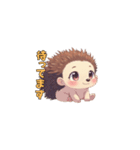 トゲトゲだけど、キュンです。（個別スタンプ：28）