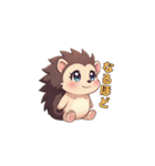 トゲトゲだけど、キュンです。（個別スタンプ：32）