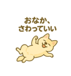 ハニのへそ天スタンプ（個別スタンプ：2）
