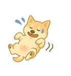 ハニのへそ天スタンプ（個別スタンプ：9）