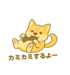 ハニのへそ天スタンプ（個別スタンプ：31）