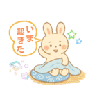 うさぎのビッグシリーズ見守りシリーズ夏（個別スタンプ：6）