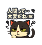 ツンデレで四角いねこのぶんたⅡ（個別スタンプ：8）