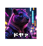 カピバラ100％！40表情で気分お届け（個別スタンプ：18）
