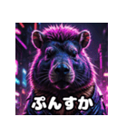 カピバラ100％！40表情で気分お届け（個別スタンプ：30）