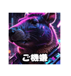 カピバラ100％！40表情で気分お届け（個別スタンプ：39）