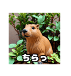 ゆるっとカピバラの気持ちスタンプ（個別スタンプ：28）