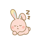 ぴょんうさぎの毎日スタンプ（個別スタンプ：3）