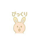 ぴょんうさぎの毎日スタンプ（個別スタンプ：34）