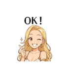 ルミナス・セレフィア①（個別スタンプ：35）
