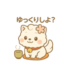 もちこまちゃん・季節と気持ちのスタンプ（個別スタンプ：25）