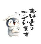 水彩で描く水族館の仲間たち（個別スタンプ：15）