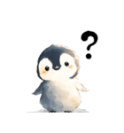 水彩で描く水族館の仲間たち（個別スタンプ：35）