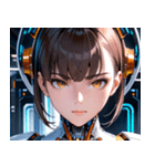 アンドロイドの少女0（個別スタンプ：4）