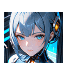 アンドロイドの少女0（個別スタンプ：17）