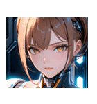 アンドロイドの少女0（個別スタンプ：18）