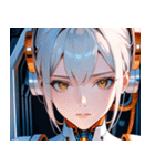 アンドロイドの少女0（個別スタンプ：21）