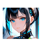 アンドロイドの少女0（個別スタンプ：34）