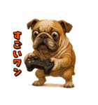 キモブサカワ6(ブルドッグ)（個別スタンプ：28）