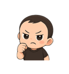 男の子のいろんな表情（個別スタンプ：4）