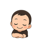 男の子のいろんな表情（個別スタンプ：5）